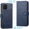 iMoshion Hoesje Geschikt voor Oppo Find X3 Pro 5G Hoesje Met Pasjeshouder - iMoshion Luxe Bookcase - Donkerblauw