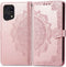 iMoshion Hoesje Geschikt voor Oppo Find X5 5G Hoesje Met Pasjeshouder - iMoshion Mandala Bookcase - Rosé Goud