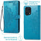 iMoshion Hoesje Geschikt voor Oppo Find X5 Pro 5G Hoesje Met Pasjeshouder - iMoshion Mandala Bookcase - Turquoise