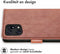 imoshion Hoesje Geschikt voor Oppo Find X5 Pro 5G Hoesje Met Pasjeshouder - imoshion Luxe Bookcase - Bruin