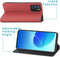 iMoshion Hoesje Geschikt voor Oppo Reno 6 5G Hoesje Met Pasjeshouder - iMoshion Slim Folio Bookcase - Rood