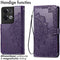 iMoshion Hoesje Geschikt voor Oppo Reno 8 Pro 5G Hoesje Met Pasjeshouder - iMoshion Mandala Bookcase - Paars