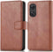 imoshion Hoesje Geschikt voor Oppo Reno 8 T (4G) Hoesje Met Pasjeshouder - imoshion Luxe Bookcase - Bruin