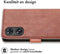 imoshion Hoesje Geschikt voor Oppo Reno 8 T (4G) Hoesje Met Pasjeshouder - imoshion Luxe Bookcase - Bruin