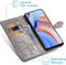 iMoshion Hoesje Geschikt voor Oppo Reno4 5G Hoesje Met Pasjeshouder - iMoshion Mandala Bookcase - Grijs