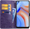 iMoshion Hoesje Geschikt voor Oppo Reno4 5G Hoesje Met Pasjeshouder - iMoshion Mandala Bookcase - Paars