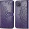 iMoshion Hoesje Geschikt voor Oppo Reno4 Z 5G Hoesje Met Pasjeshouder - iMoshion Mandala Bookcase - Paars