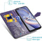 iMoshion Hoesje Geschikt voor Oppo Reno4 Z 5G Hoesje Met Pasjeshouder - iMoshion Mandala Bookcase - Paars