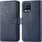 iMoshion Hoesje Geschikt voor Realme 8 Pro / Realme 8 Hoesje Met Pasjeshouder - iMoshion Luxe Bookcase - Donkerblauw