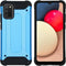 iMoshion Hoesje Geschikt voor Samsung Galaxy A02s Hoesje - iMoshion Rugged Xtreme Backcover - Lichtblauw