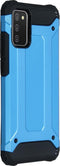 iMoshion Hoesje Geschikt voor Samsung Galaxy A02s Hoesje - iMoshion Rugged Xtreme Backcover - Lichtblauw