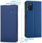 iMoshion Hoesje Geschikt voor Samsung Galaxy A03s Hoesje Met Pasjeshouder - iMoshion Slim Folio Bookcase - Donkerblauw