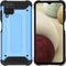 iMoshion Hoesje Geschikt voor Samsung Galaxy A12 Hoesje - iMoshion Rugged Xtreme Backcover - Lichtblauw
