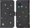 iMoshion Hoesje Geschikt voor Samsung Galaxy A12 Hoesje Met Pasjeshouder - iMoshion Design Softcase Bookcase - Meerkleurig / Stars Gold