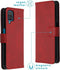 iMoshion Hoesje Geschikt voor Samsung Galaxy A12 Hoesje Met Pasjeshouder - iMoshion Luxe Bookcase - Rood