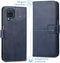 iMoshion Hoesje Geschikt voor Samsung Galaxy A12 Hoesje Met Pasjeshouder - iMoshion Luxe Bookcase - Donkerblauw