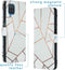 iMoshion Hoesje Geschikt voor Samsung Galaxy A12 Hoesje Met Pasjeshouder - iMoshion Design Softcase Bookcase - Meerkleurig / White Graphic