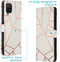 iMoshion Hoesje Geschikt voor Samsung Galaxy A12 Hoesje Met Pasjeshouder - iMoshion Design Softcase Bookcase - Meerkleurig / White Graphic