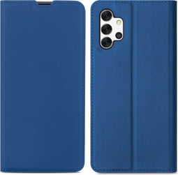 iMoshion Hoesje Geschikt voor Samsung Galaxy A13 (4G) Hoesje Met Pasjeshouder - iMoshion Slim Folio Bookcase - Donkerblauw