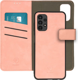 iMoshion Hoesje Geschikt voor Samsung Galaxy A13 (4G) Hoesje Met Pasjeshouder - iMoshion Uitneembare 2-in-1 Luxe Bookcase - Roze