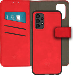 iMoshion Hoesje Geschikt voor Samsung Galaxy A13 (4G) Hoesje Met Pasjeshouder - iMoshion Uitneembare 2-in-1 Luxe Bookcase - Rood