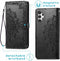 imoshion Hoesje Geschikt voor Samsung Galaxy A13 (4G) Hoesje Met Pasjeshouder - imoshion Mandala Bookcase - Zwart