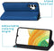 iMoshion Hoesje Geschikt voor Samsung Galaxy A13 (4G) Hoesje Met Pasjeshouder - iMoshion Slim Folio Bookcase - Donkerblauw