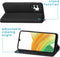 iMoshion Hoesje Geschikt voor Samsung Galaxy A13 (4G) Hoesje Met Pasjeshouder - iMoshion Slim Folio Bookcase - Zwart