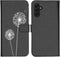 iMoshion Hoesje Geschikt voor Samsung Galaxy A13 (5G) / A04s Hoesje Met Pasjeshouder - iMoshion Design Softcase Bookcase - Zwart / Dandelion