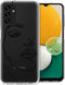 iMoshion Hoesje Geschikt voor Samsung Galaxy A13 (5G) / A04s Hoesje Siliconen - iMoshion Design hoesje - Wit / Line Art Woman White