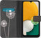 iMoshion Hoesje Geschikt voor Samsung Galaxy A13 (5G) / A04s Hoesje Met Pasjeshouder - iMoshion Design Softcase Bookcase - Zwart / Dandelion