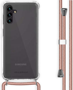 iMoshion Hoesje Geschikt voor Samsung Galaxy A13 (5G) Hoesje Met Koord - iMoshion Backcover met koord - Transparant