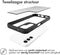 imoshion Hoesje Geschikt voor Samsung Galaxy A14 (4G) / A14 (5G) Hoesje - imoshion Rugged Hybrid Case - Zwart / Transparant
