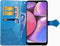 iMoshion Hoesje Geschikt voor Samsung Galaxy A20s Hoesje Met Pasjeshouder - iMoshion Mandala Bookcase - Turquoise