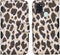 iMoshion Hoesje Geschikt voor Samsung Galaxy A21s Hoesje Met Pasjeshouder - iMoshion Design Softcase Bookcase - Goud / Zwart / Golden Leopard