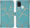 iMoshion Hoesje Geschikt voor Samsung Galaxy A21s Hoesje Met Pasjeshouder - iMoshion Design Softcase Bookcase - Goud / Meerkleurig / Blauw / Blue Graphic