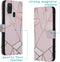iMoshion Hoesje Geschikt voor Samsung Galaxy A21s Hoesje Met Pasjeshouder - iMoshion Design Softcase Bookcase - Goud / Roze / Pink Graphic
