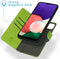 iMoshion Hoesje Geschikt voor Samsung Galaxy A22 (5G) Hoesje Met Pasjeshouder - iMoshion Uitneembare 2-in-1 Luxe Bookcase - Groen