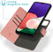 iMoshion Hoesje Geschikt voor Samsung Galaxy A22 (5G) Hoesje Met Pasjeshouder - iMoshion Uitneembare 2-in-1 Luxe Bookcase - Roze