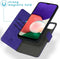 iMoshion Hoesje Geschikt voor Samsung Galaxy A22 (5G) Hoesje Met Pasjeshouder - iMoshion Uitneembare 2-in-1 Luxe Bookcase - Paars