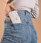 iMoshion Hoesje Geschikt voor Samsung Galaxy A22 (5G) Hoesje Met Pasjeshouder - iMoshion Design Softcase Bookcase - Wit / Meerkleurig / White Graphic