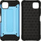 iMoshion Hoesje Geschikt voor Samsung Galaxy A22 (5G) Hoesje - iMoshion Rugged Xtreme Backcover - Lichtblauw