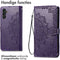 iMoshion Hoesje Geschikt voor Samsung Galaxy A25 / A24 Hoesje Met Pasjeshouder - iMoshion Mandala Bookcase - Paars