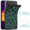 iMoshion Hoesje Geschikt voor Samsung Galaxy A30s / A50 Hoesje Siliconen - iMoshion Design hoesje - Zwart / Meerkleurig / Groen / Green Leopard