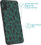 iMoshion Hoesje Geschikt voor Samsung Galaxy A30s / A50 Hoesje Siliconen - iMoshion Design hoesje - Zwart / Meerkleurig / Groen / Green Leopard