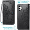 imoshion Hoesje Geschikt voor Samsung Galaxy A32 (4G) Hoesje Met Pasjeshouder - imoshion Mandala Bookcase - Zwart
