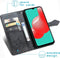 imoshion Hoesje Geschikt voor Samsung Galaxy A32 (4G) Hoesje Met Pasjeshouder - imoshion Mandala Bookcase - Zwart