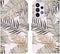 iMoshion Hoesje Geschikt voor Samsung Galaxy A33 Hoesje Met Pasjeshouder - iMoshion Design Softcase Bookcase - Wit / Glamour Botanic