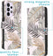 iMoshion Hoesje Geschikt voor Samsung Galaxy A33 Hoesje Met Pasjeshouder - iMoshion Design Softcase Bookcase - Wit / Glamour Botanic