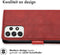 iMoshion Hoesje Geschikt voor Samsung Galaxy A33 Hoesje Met Pasjeshouder - iMoshion Luxe Bookcase - Rood